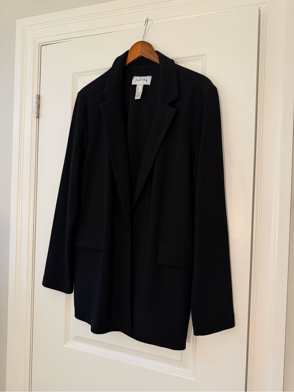 Joseph Ribkoff Black Single-Button Blazer